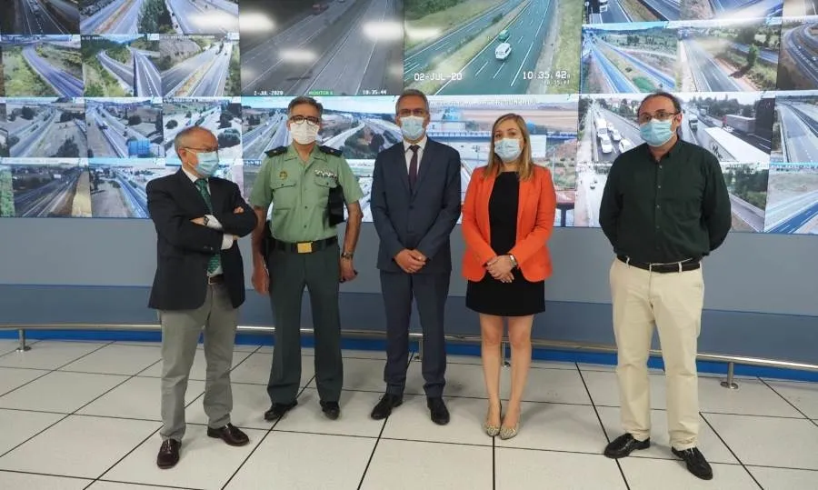 Presentación en Valladolid de la nueva campaña de la DGT, con la presencia del delegado del Gobierno, Javier Izquierdo