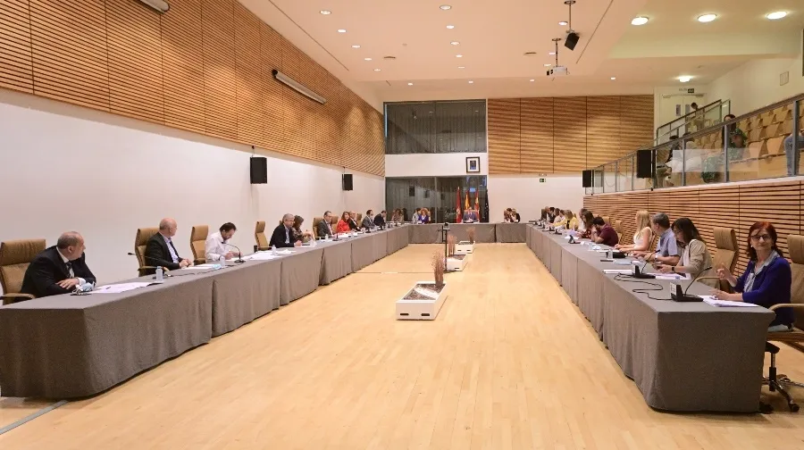 Pleno del Ayuntamiento de Salamanca en el Palacio de Congresos