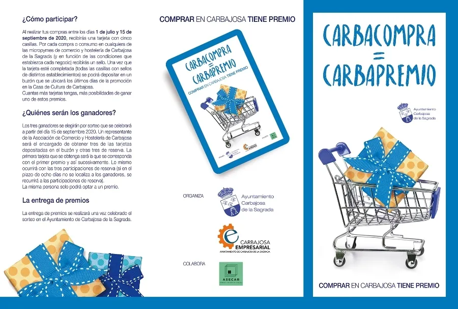 Foto 2 - &lsquo;Comprar en Carbajosa tiene premio&rsquo;, nueva campa&ntilde;a para impulsar el comercio y la hosteler&iacute;a&nbsp;