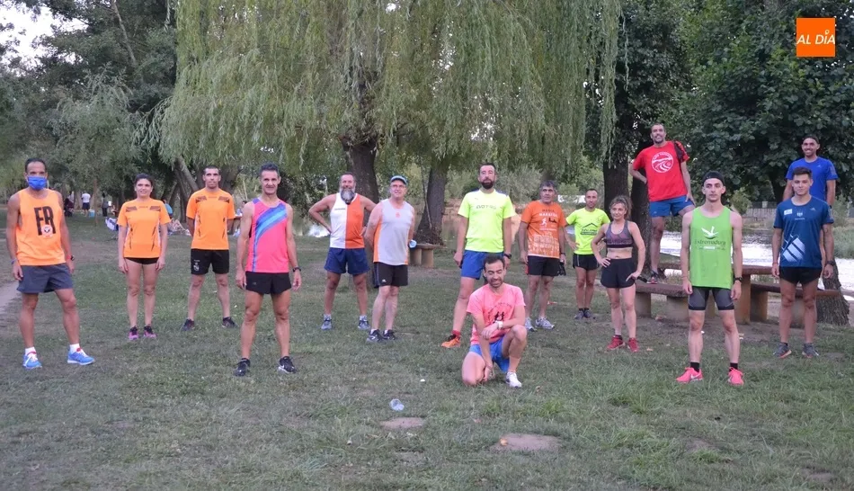 Una quincena de atletas toma parte en la Ruta de la Luna Lunera 2020  