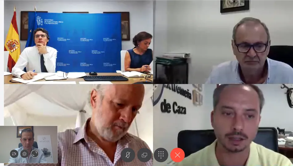 La reunión de realizó mediante videoconferencia