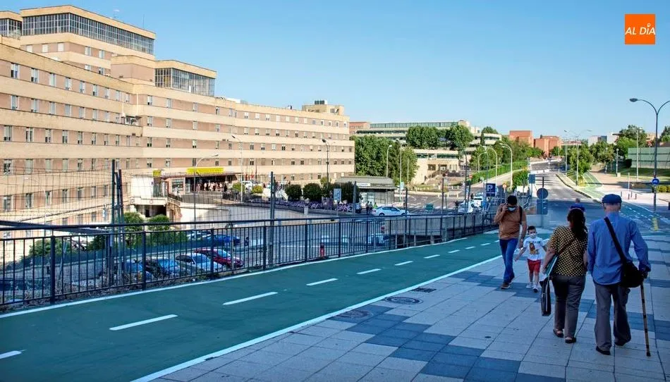 Edificio principal del Hospital Clínico Universitario de Salamanca