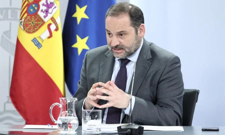 El ministro de Transportes, Movilidad y Agenda Urbana, José Luis Ábalos. Foto de E. Parra - EP