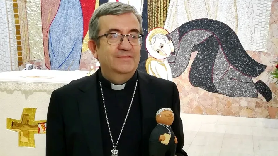 El secretario general y portavoz de la Conferencia Episcopal Española (CEE), Luis Argüello. Foto EP