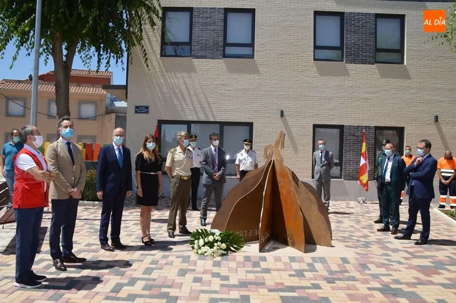 Foto 7 - Castellanos de Moriscos, primera localidad salmantina con un&nbsp;monumento a las v&iacute;ctimas y h&eacute;roes...