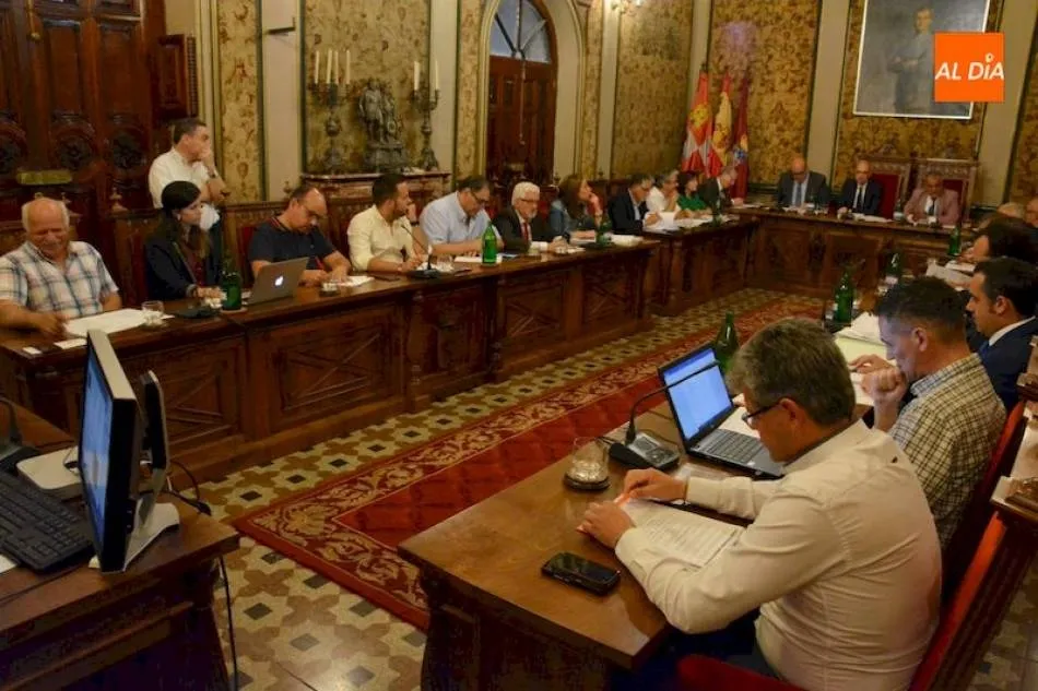 Imagen de archivo de un pleno de la Diputación de esta legislatura