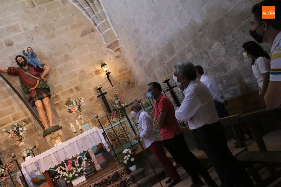 Foto 9 - Sobria celebraci&oacute;n de San Crist&oacute;bal en Guadramiro  