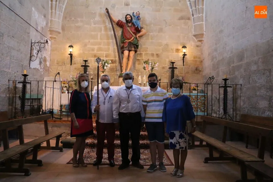 Foto 7 - Sobria celebraci&oacute;n de San Crist&oacute;bal en Guadramiro  