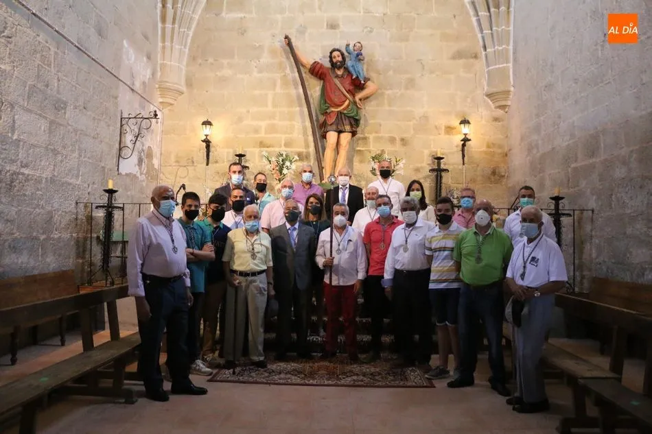 Foto 5 - Sobria celebraci&oacute;n de San Crist&oacute;bal en Guadramiro  