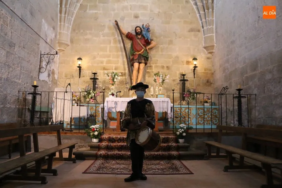 Foto 4 - Sobria celebraci&oacute;n de San Crist&oacute;bal en Guadramiro  