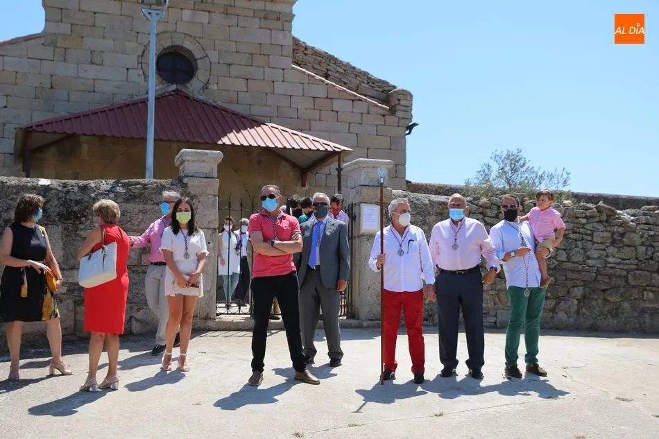 Foto 2 - Sobria celebraci&oacute;n de San Crist&oacute;bal en Guadramiro  