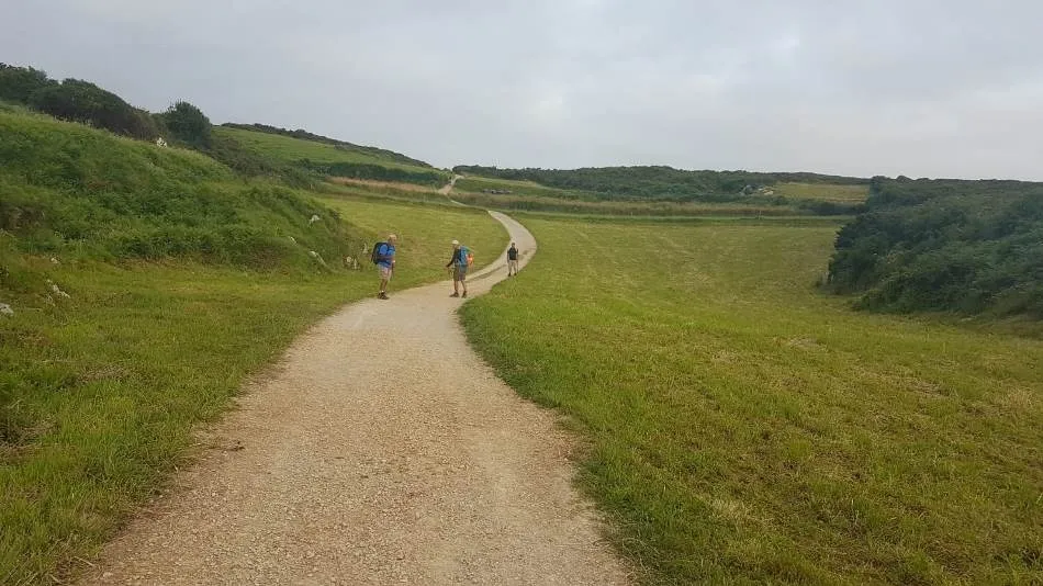 Foto 4 - El grupo de amigos mirobrigenses aficionados al Camino de Santiago contin&uacute;a la ruta del Norte  