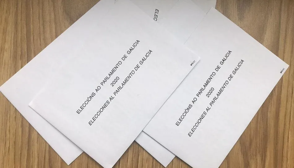 Sobres electorales del 12J en Galicia