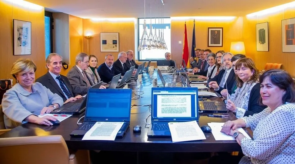 Miembros de la JEC en una reunión en una imagen de archivo. - JUNTA ELECTORAL CENTRAL - Archivo
