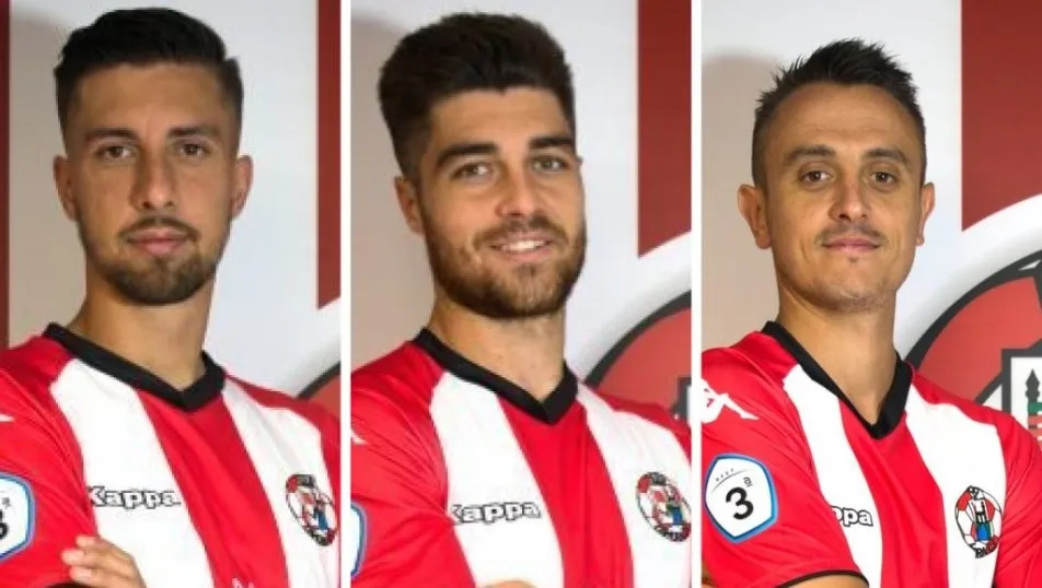 Coque, Juanan y Garban, los tres salmantinos del Zamora CF