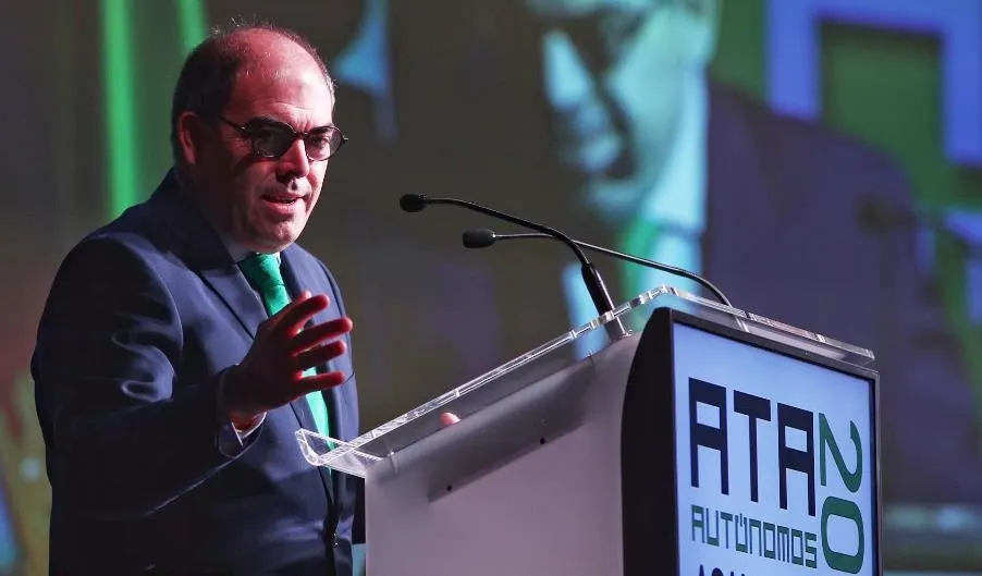 El presidente de la Asociación de Trabajadores Autónomos (ATA), Lorenzo Amor. Foto Eduardo Parra - EP