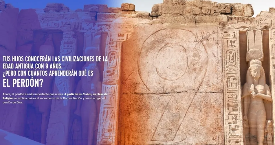 Imagen de la campaña Me apunto a Religión. Foto: EP