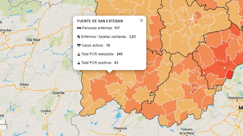 La Zona Básica de La Fuente de San Esteban contabiliza un positivo más por PCR  