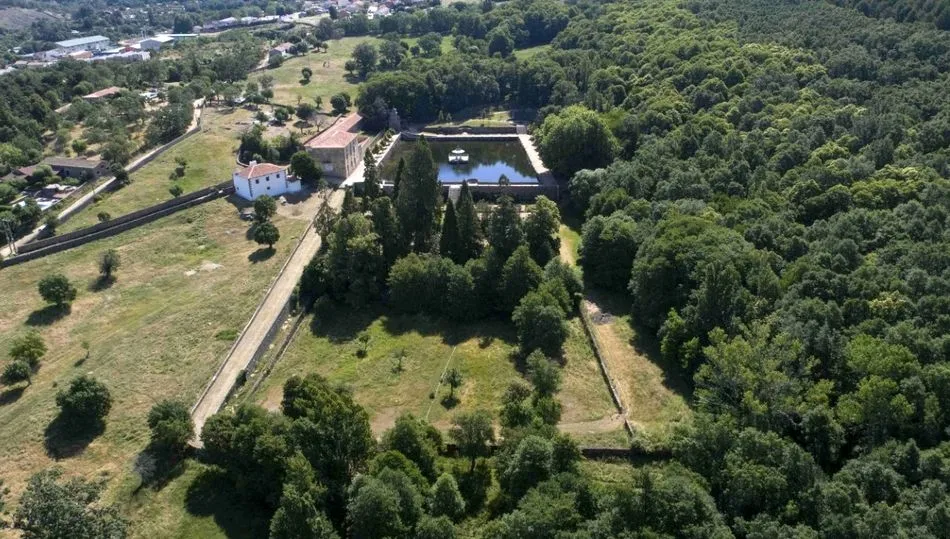 Vista aérea de El Bosque de Béjar