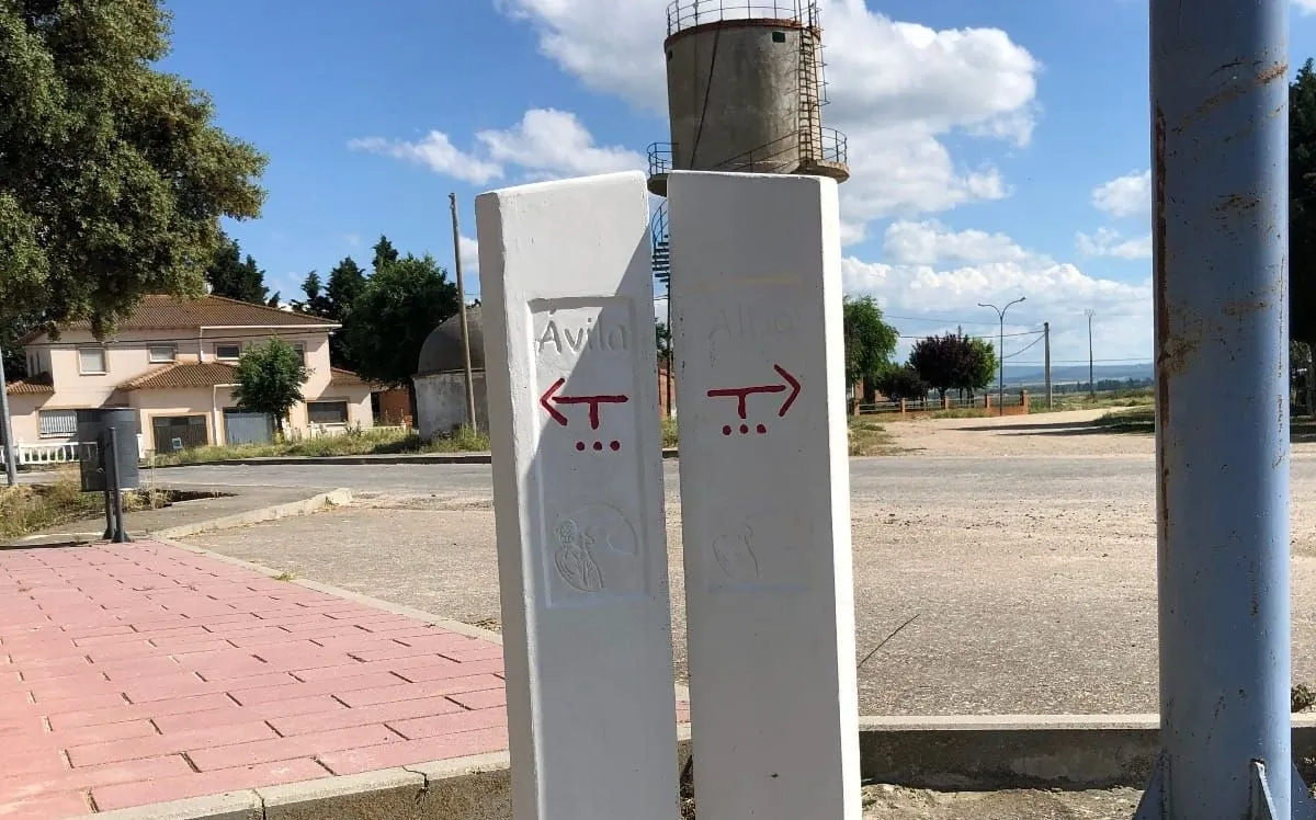 Nueva señalización de la ruta De la Cuna al Sepulcro