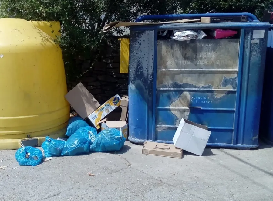 Foto 2 - Quejas por la recogida de residuos para el reciclaje en la provincia
