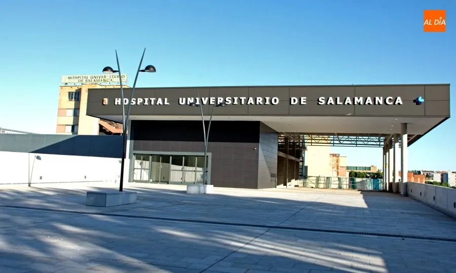 Entrada del nuevo hospital en el paseo de San Vicente