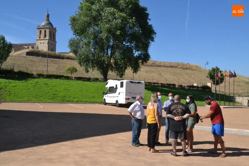 Entra en funcionamiento el parking de autocaravanas creado en la Avenida de Portugal  