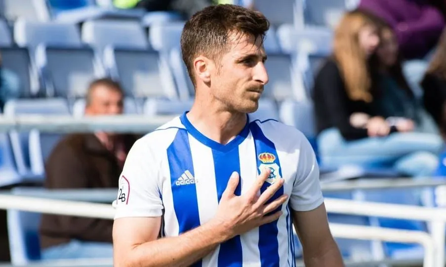 Fernando Llorente jugó en el Recreativo de Huelva en la campaña 2018-19