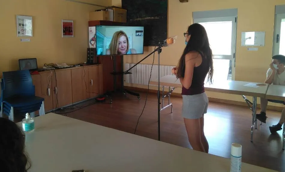 Los periodistas de RNE Pepa Fernández y Álvaro Soto inauguran el curso de radio del Espacio i  