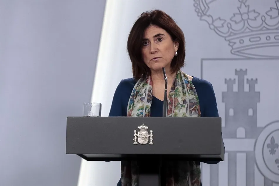 Intervención en rueda de prensa de María José Sierra, jefa de Área del Centro de Coordinación de Alertas y Emergencias Sanitarias del Ministerio de Sanidad