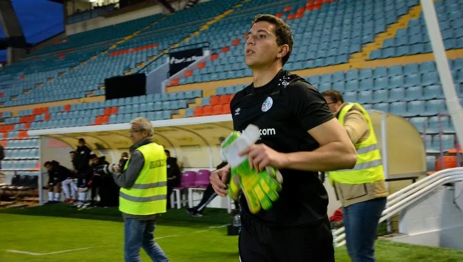 Andrés Sánchez en uno de sus partidos con el Salamanca UDS