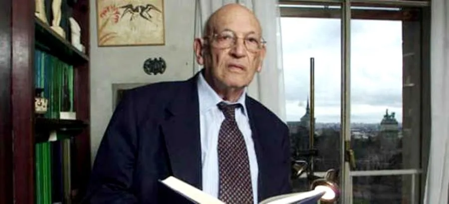 Francisco Rodríguez Adrados, salmantino académico de la RAE. Foto de la Universidad de Alicante