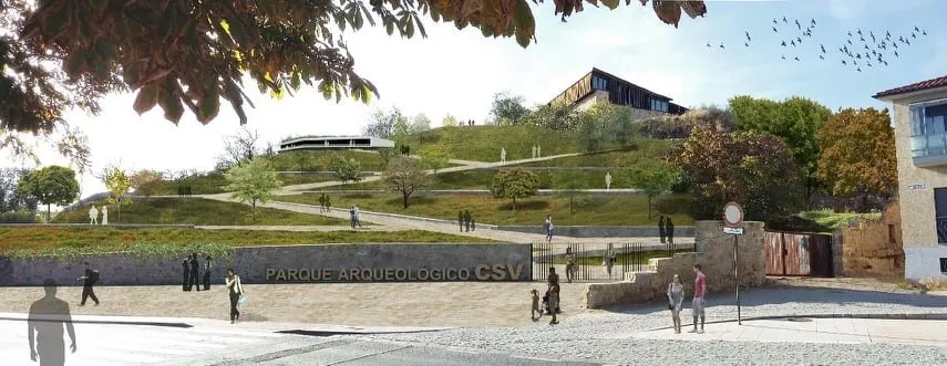 Recreación de la intervención prevista para el Cerro de San Vicente