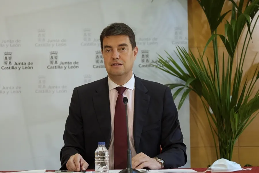 El consejero de la Presidencia, Ángel Ibáñez