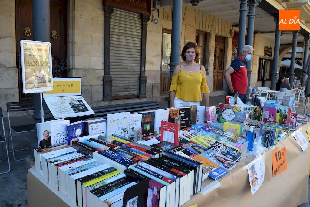 Foto 6 - Notable afluencia de p&uacute;blico a la Feria de Libro de Alba de Tormes