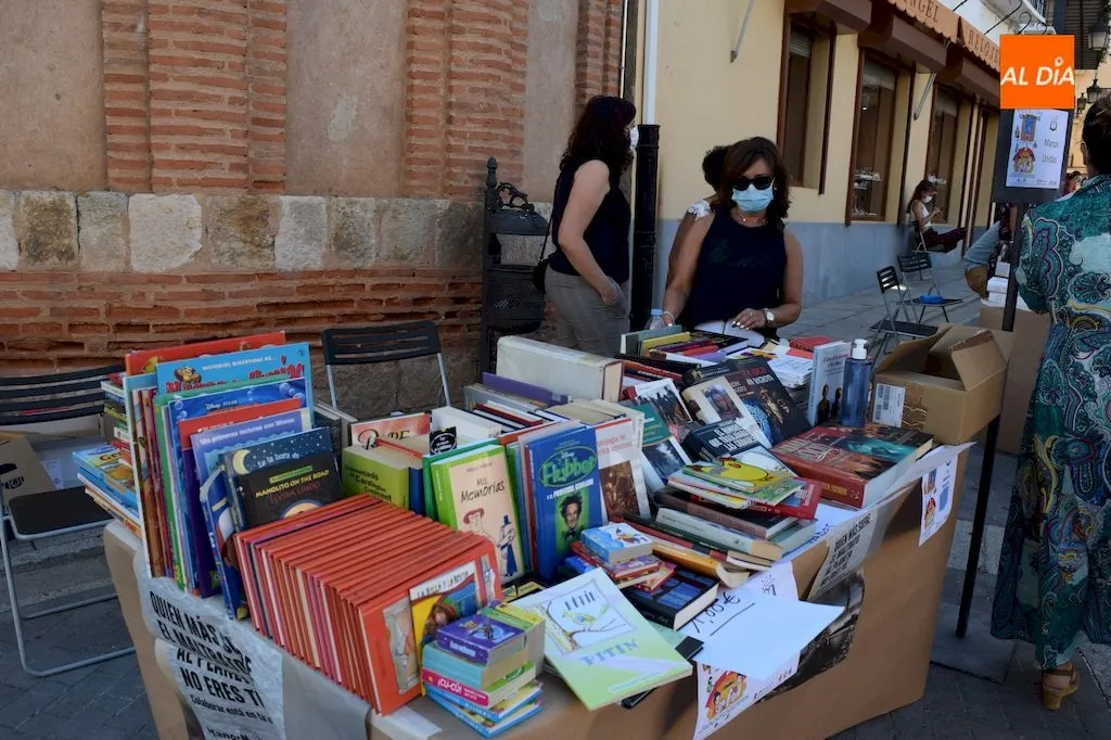 Foto 4 - Notable afluencia de p&uacute;blico a la Feria de Libro de Alba de Tormes