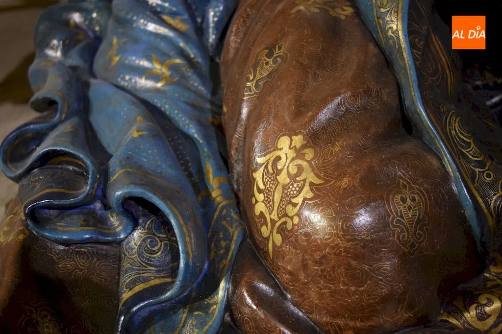 Foto 6 - La talla de la Virgen de la Dolorosa luce como nueva tras su restauraci&oacute;n