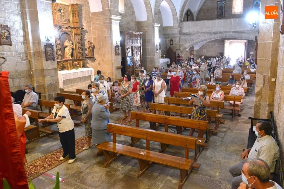 Inso se abrió el coro para ampliar el aforo de la iglesia / FOTO 2005