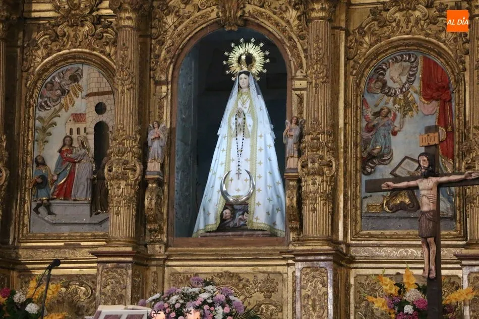 Foto 11 - Con la misa en honor a la Virgen del Socorro comienzan las Ferias y Fiestas 2020 en Vitigudino&nbsp;  