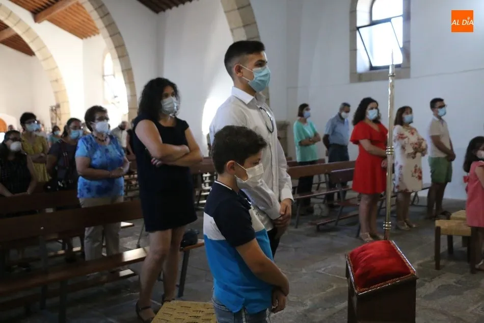 Foto 5 - Con la misa en honor a la Virgen del Socorro comienzan las Ferias y Fiestas 2020 en Vitigudino&nbsp;  