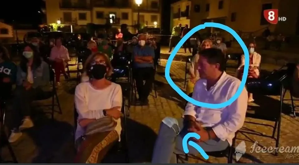 Acto cultural en Candelario