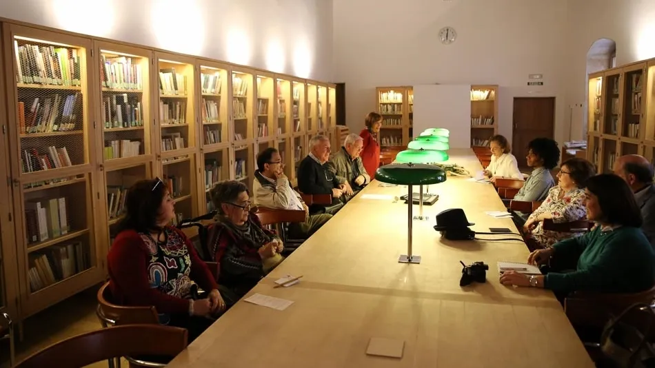 Imagen de archivo de una tertulia cultural organizada en Salamanca