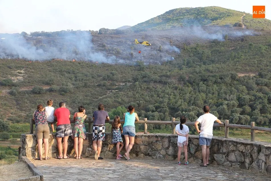 Foto 9 - El gran incendio entre Valdelageve y Sotoserrano calcina m&aacute;s de 30 hect&aacute;reas de monte