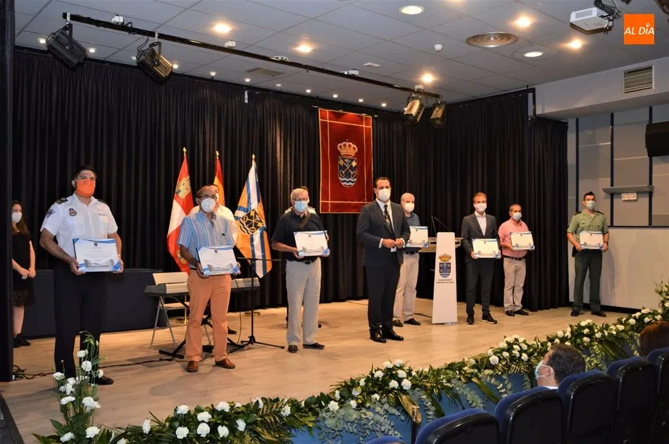 Acto de reconocimiento en Santa Marta de Tormes. Fotos. Ángel Merino