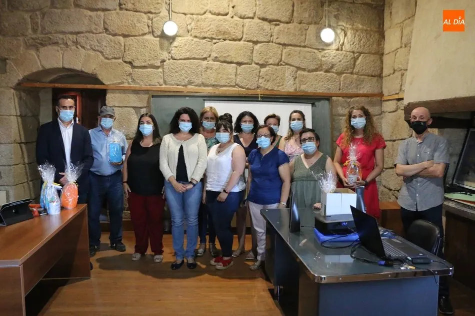 Foto 3 - Ocho mujeres concluyen con &eacute;xito su formaci&oacute;n como asistentes sociosanitarias en El Cubo de Don...