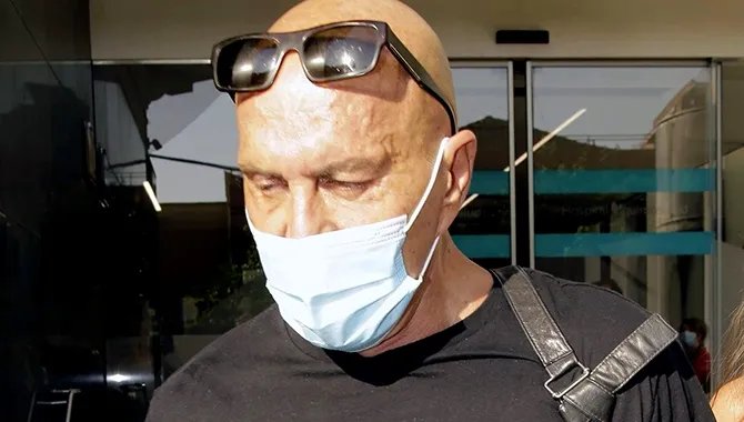 Kiko Matamoros, a su salida del hospital hace apenas 24 horas