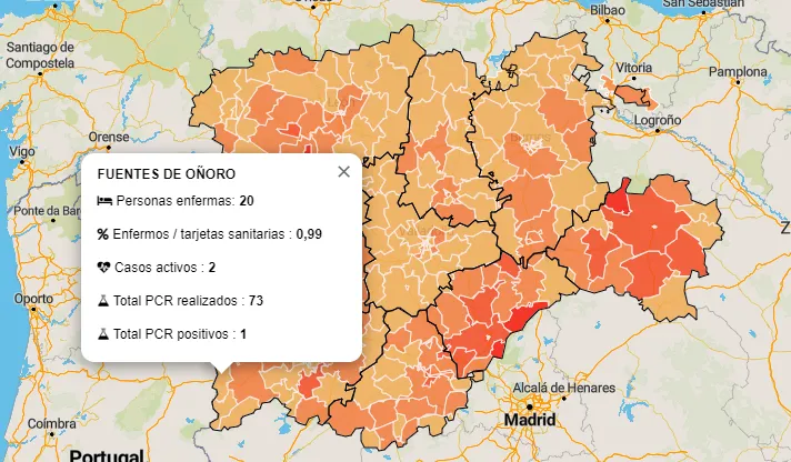 Uno de cada 10 tests PCR realizados en la comarca en lo que va de pandemia ha dado positivo  