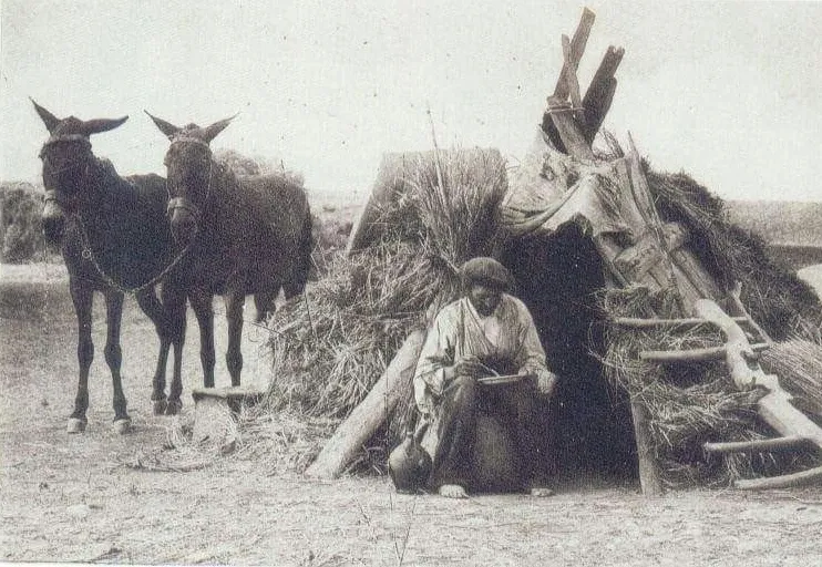 Las duras labores del campo en Bogajo