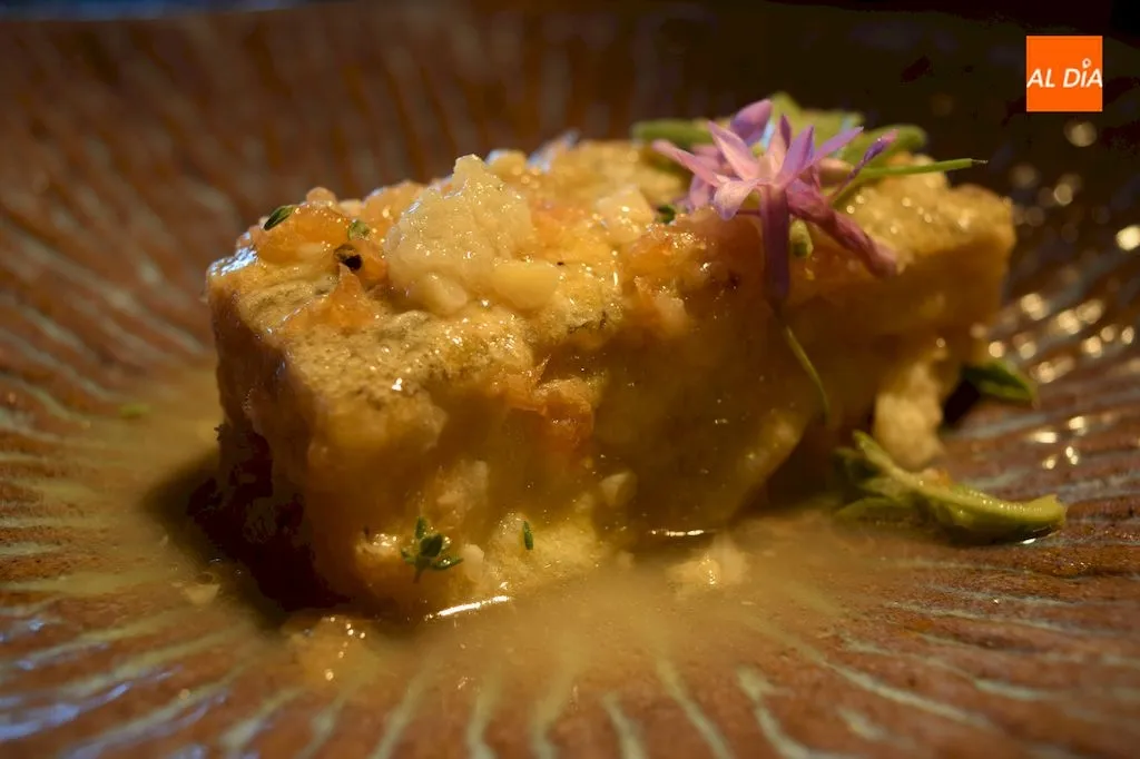 Pincho de bacalao elaborado al estilo carmelitano / Pedro Zaballos