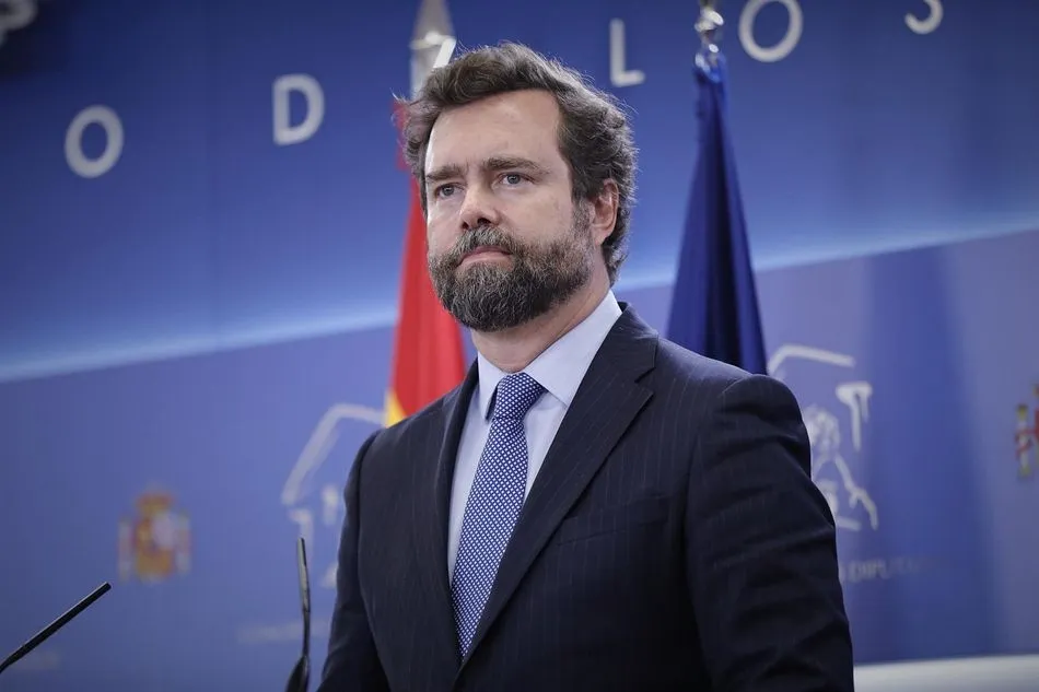 El portavoz parlamentario de Vox, Iván Espinosa de los Monteros. - EUROPA PRESS/J. Hellín. POOL - Europa Press